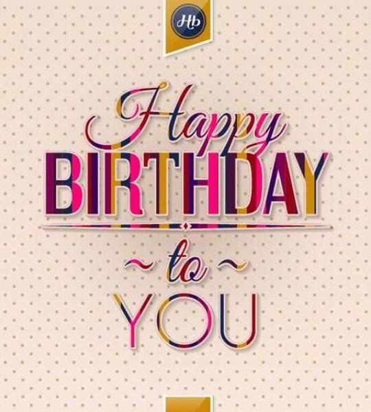 Birthday tags